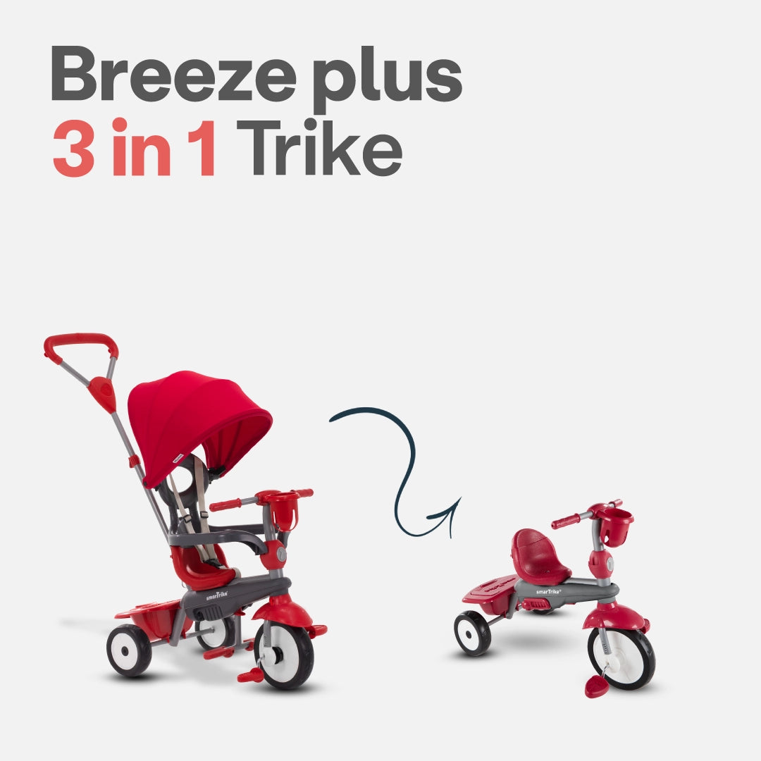 4 in 1 Breeze Plus Toddler Tricycle