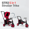 smart trike premium 3 in 1 red